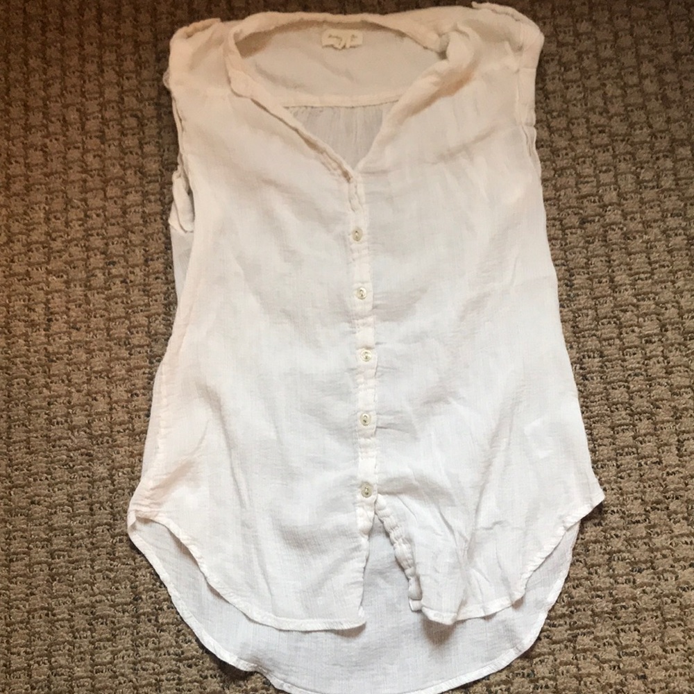 Anthropologie Sleeveless Blouse